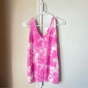 Pink Tie-Dye Women's Top